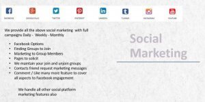 social media marketing